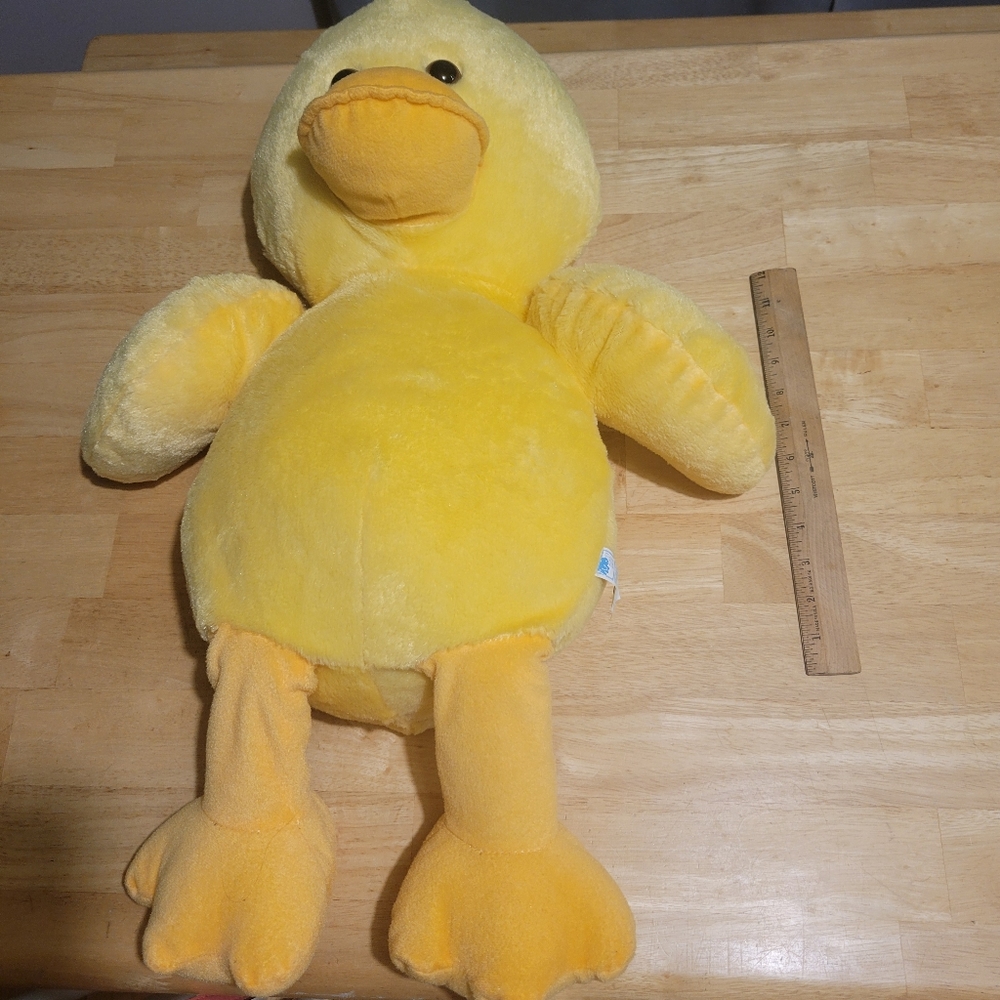 Large yellow duck stuff animal